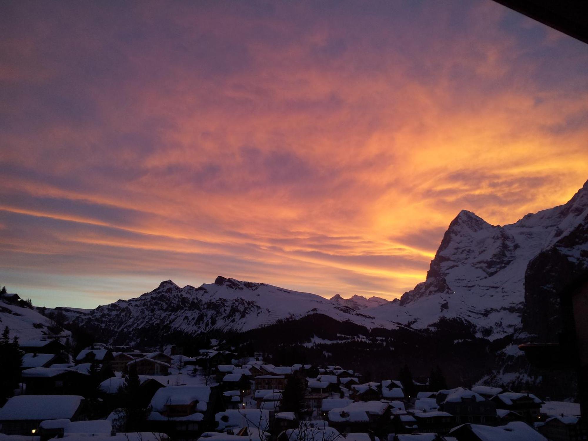 Chalet Schoenbuehl Мюррен Экстерьер фото